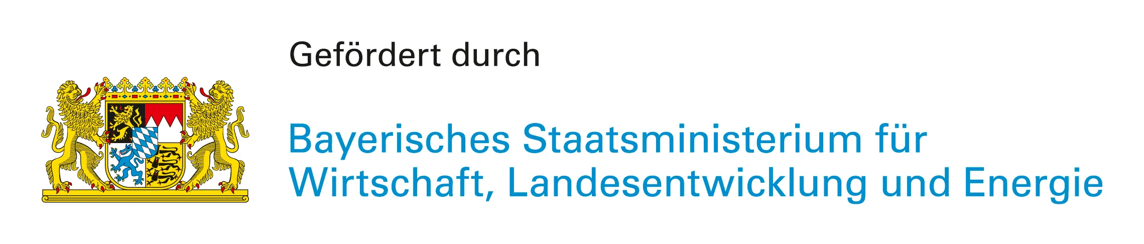 Logo Bayerisches Staatsministerium Wirtschaft, LE E