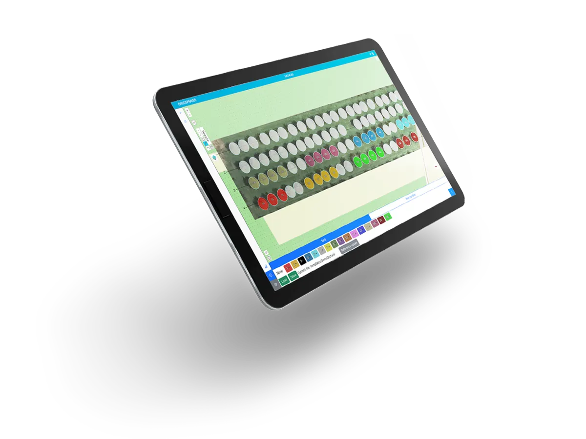 zonebot screenshot tablet _Steuerungssoftware
